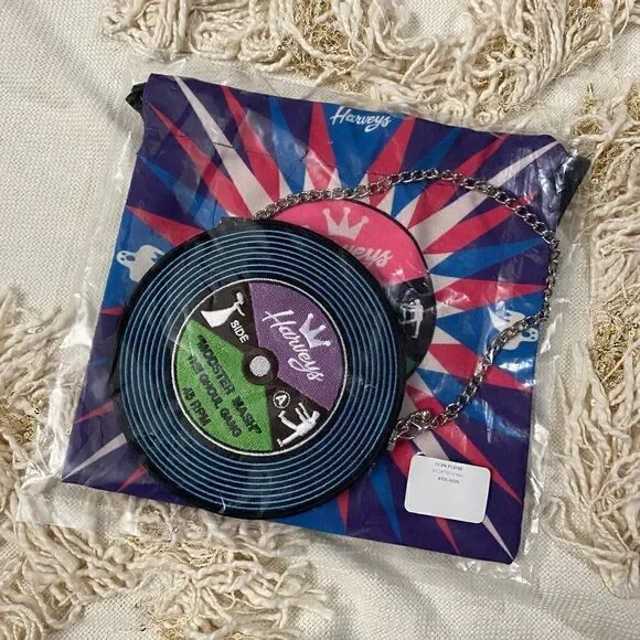 Harveys Seatbelt Modster Mash Coin Purse with Dustbag Halloween CD Disc Spooky - Picture 1 of 7